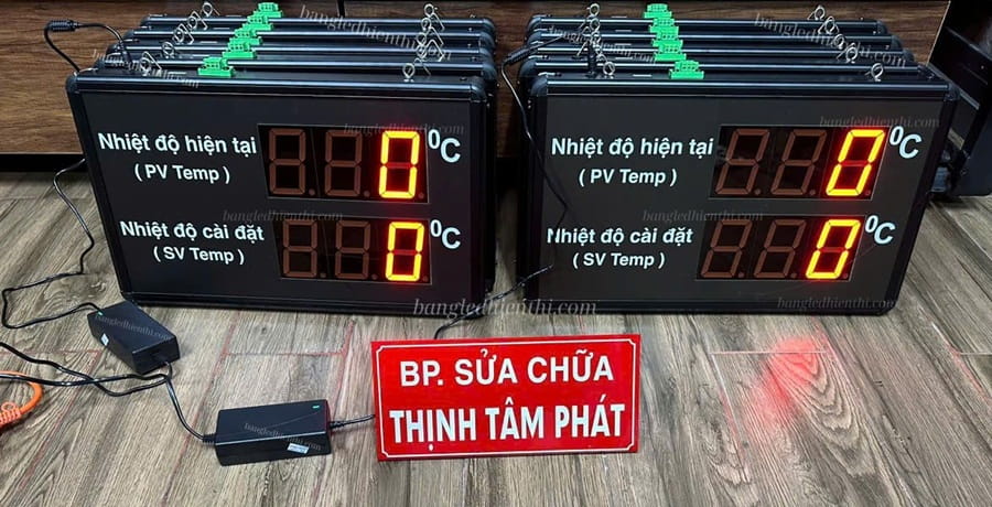 bộ hiển thị nhiệt độ PV Temp - SV Temp